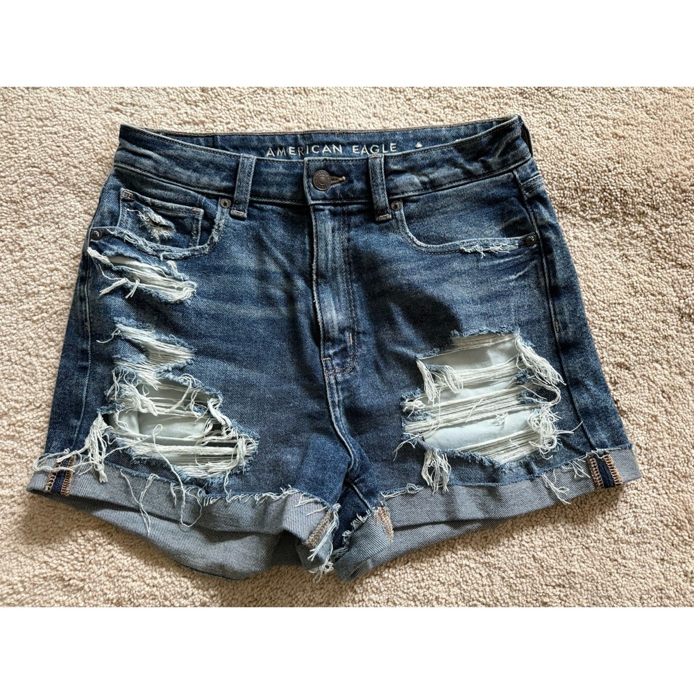 American Eagle Outfitters‎ Mom Short Denim Woman's Size 6